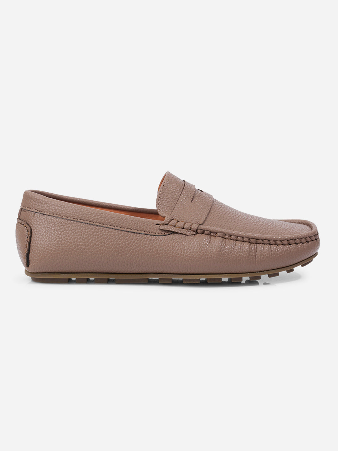 Buy Men's Oak Brown Moc Toe Casual Loafer (IX4110) Online