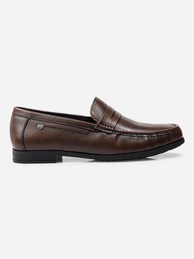 Men Brown Loafer (ID1162)-Loafers - iD Shoes