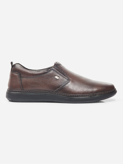 Men Brown Formal (ID2225)-Formals - iD Shoes