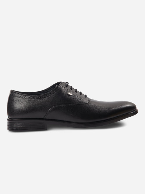Men's Black Regular Toe Lace Up Formal (ID2244)