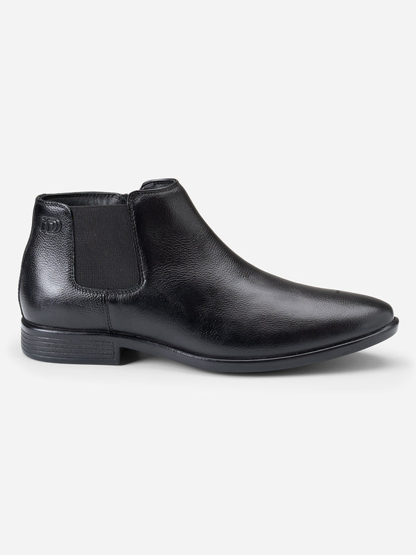 Men's Black Formal Chelsea Boot (ID2360)