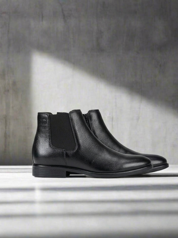 Men's Black Formal Chelsea Boot (ID2360)