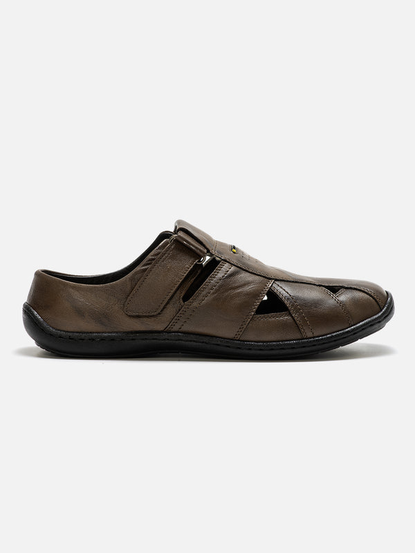 Men's Brown Mule Casual Sandal (ID4069)