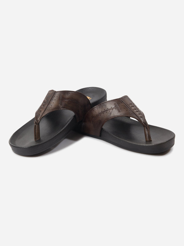 Men's Brown Thong Sandal (ID4228)