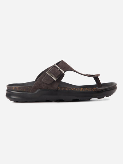 Men's Brown Thong Sandal (ID4272)-Sandals/Slippers - iD Shoes