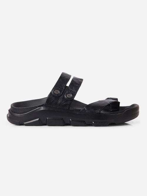 Men's Black Strap Sandals (ID4273)