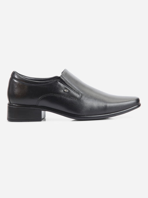Men's Black Regular Toe Slip On Formal (ID6102)