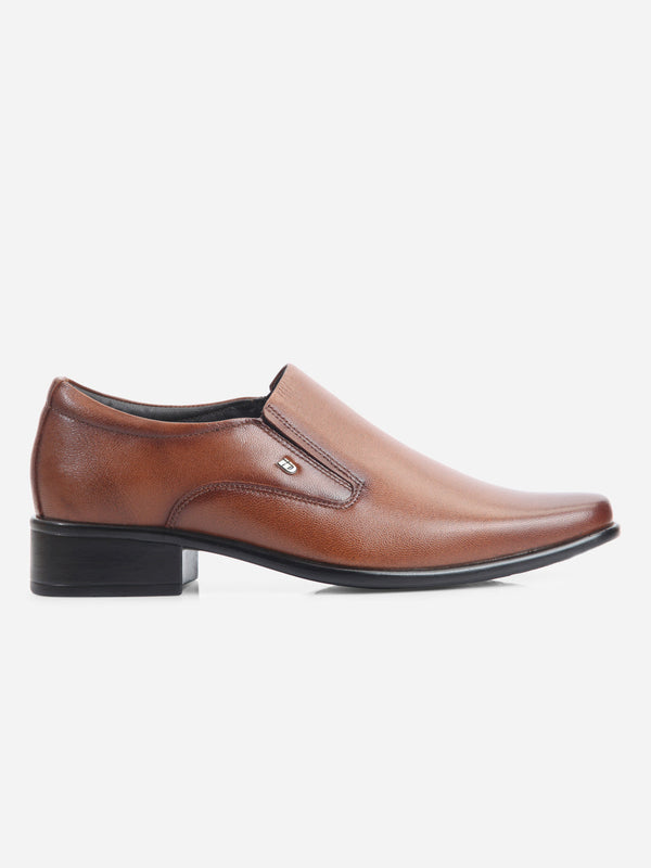 Men's Tan Regular Toe Slip On Formal (ID6102)