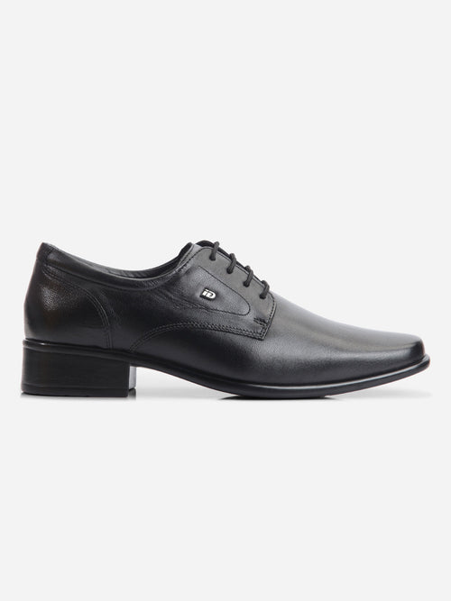 Men's Black Regular Toe Lace up Formal (ID6103)