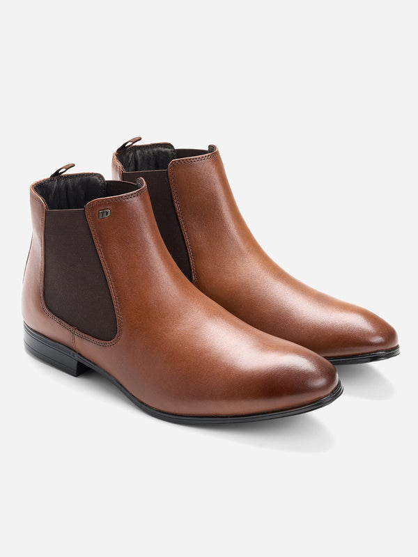 Men's Tan Formal Chelsea Boot (ID2283)