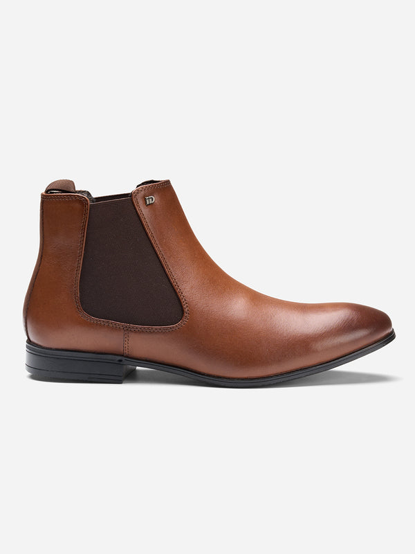 Men's Tan Formal Chelsea Boot (ID2283)