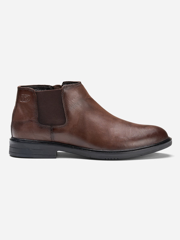 Men's Brown Casual Chelsea Boot (ID2287)