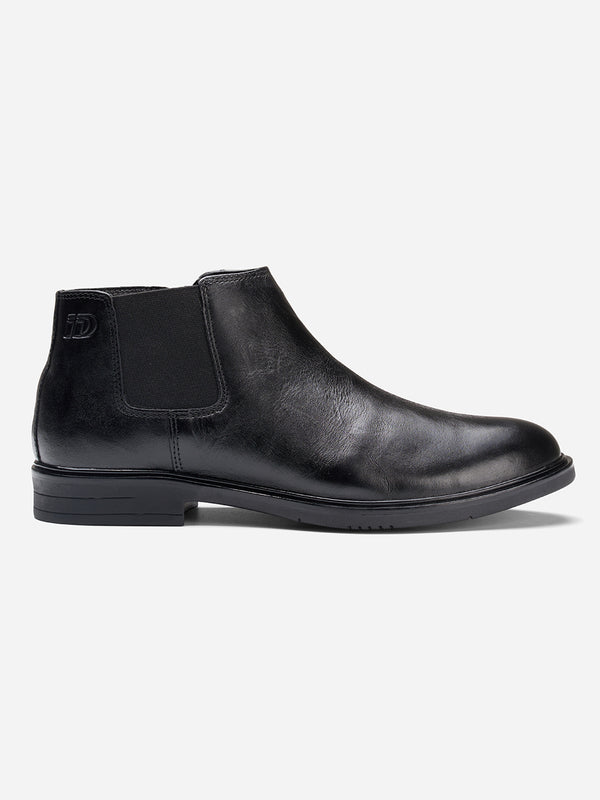 Men's Black Casual Chelsea Boot (ID2287)