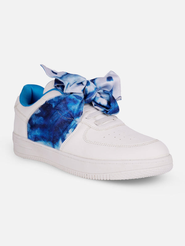 Women's White Fashion Sneaker (IU1016)