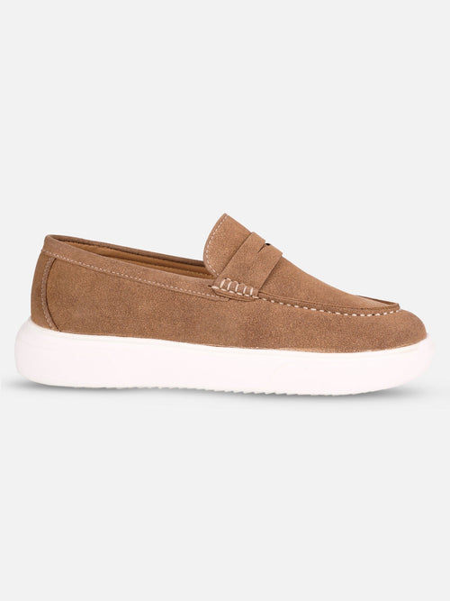 Women's Beige Casual Slip On (IU1017)