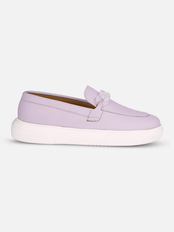 Women's Lavender Casual Slip On (IU1019)