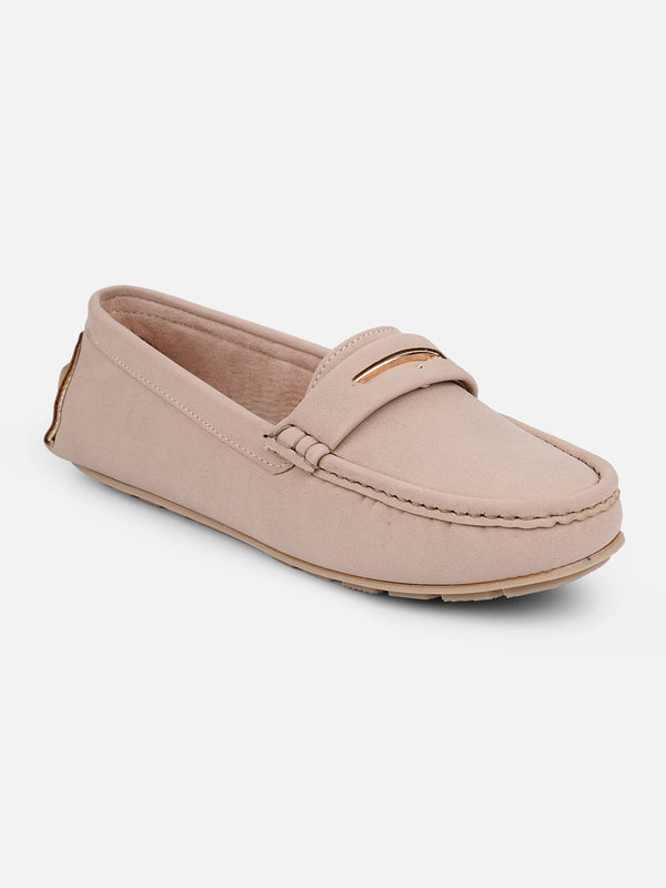 Women's Khaki Soft & Premium Loafers (IU2002)