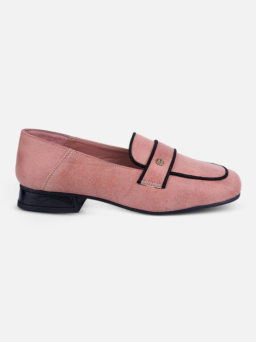 Women's Pink Casual Slip On (IU2010)