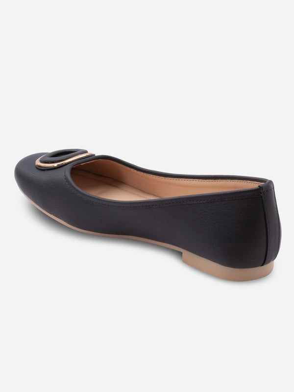 Women's Black Dress Ballerina (IU2021)