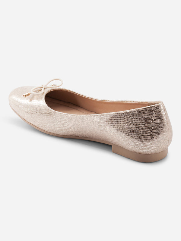Women's Gold Dress Ballerina (IU2022)
