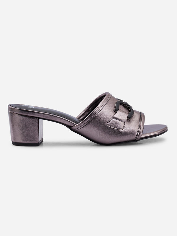 Women's Pewter Casual Sandals (IU3004)
