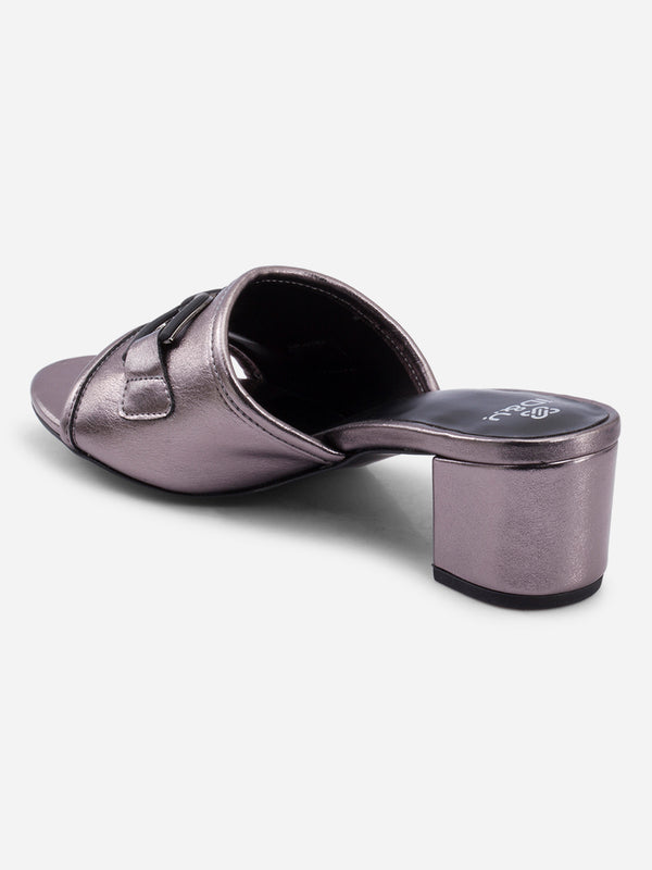 Women's Pewter Casual Sandals (IU3004)