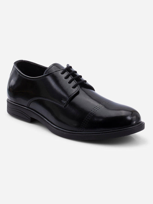 Men's Black Round Toe Lace Up Formal (IX1108)