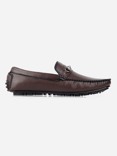 Men's Brown Casual Loafer (IX4102)-Loafers - iD Shoes