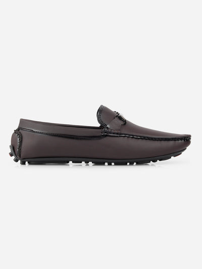 Men's Wine Casual Loafer (IX4103)-Loafers - iD Shoes