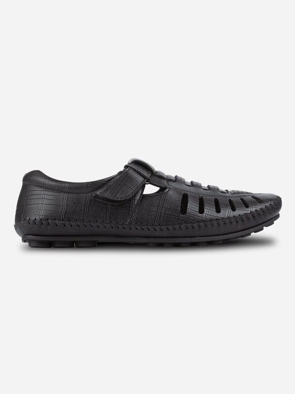 Men's Black Huarache Sandal (IX5014)