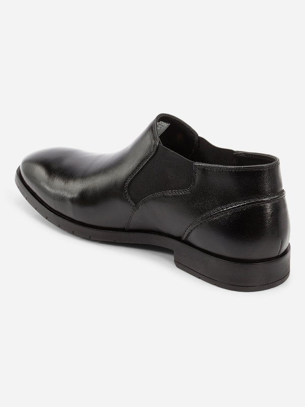 Men's Black Ankle Boot (ID2298)