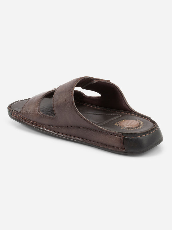 Men's Brown Slipper / Sandal (ID4317)