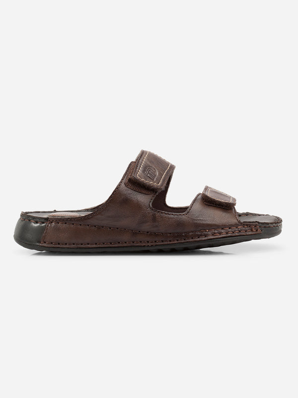 Men's Brown Slipper / Sandal (ID4317)