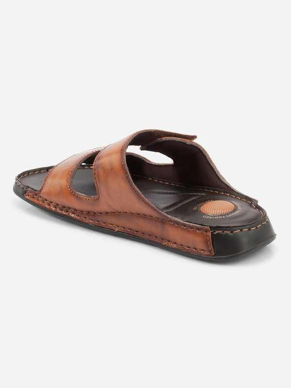 Men's Tan Slipper / Sandal (ID4317)