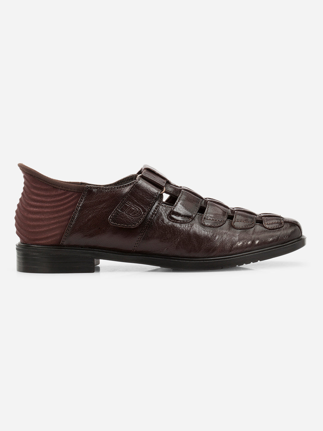 Men's Brown Slide-n-Go Huarache Slip On Sandal (ID4323)