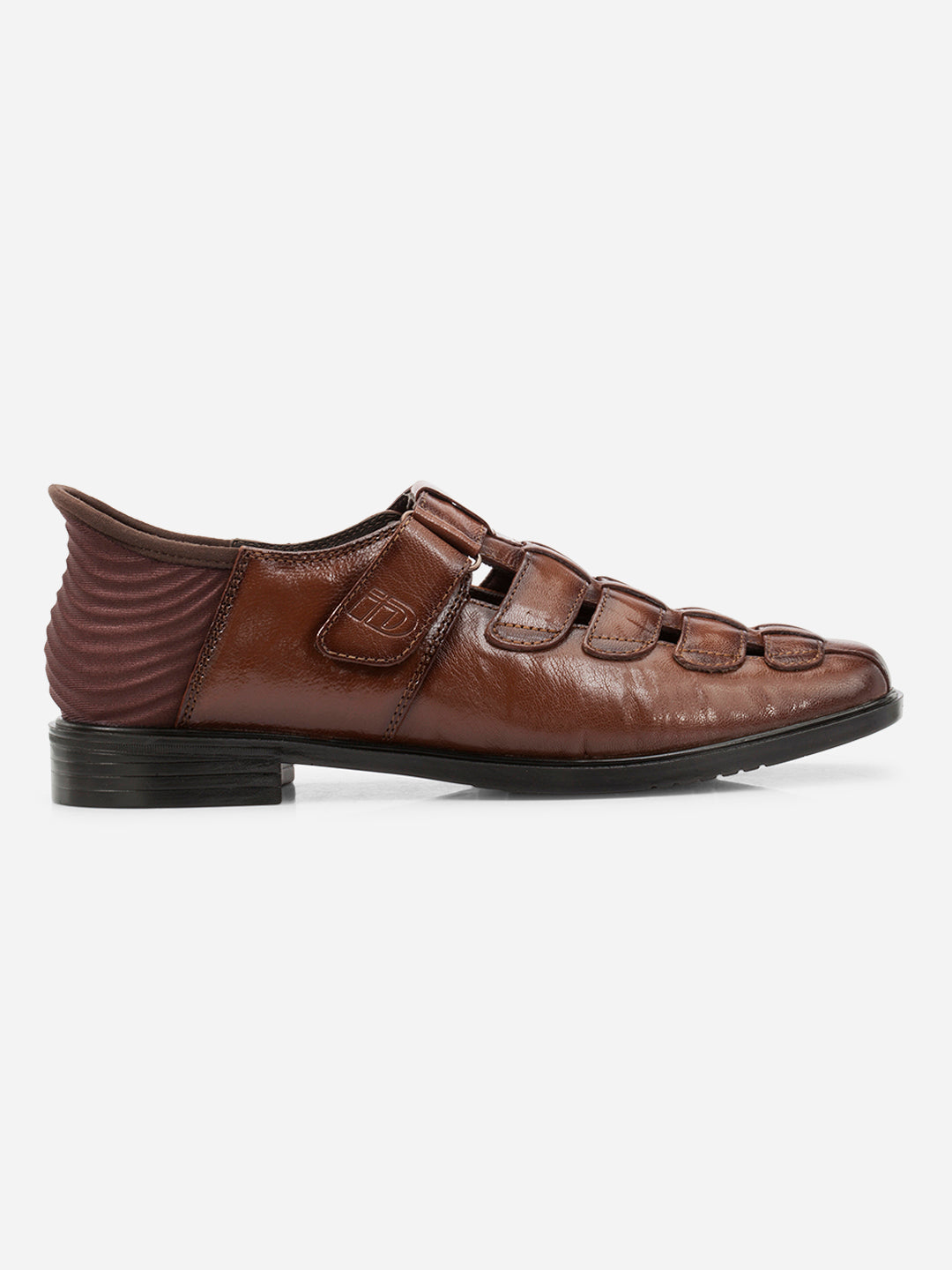 Men's Tan Slide-n-Go Huarache Slip On Sandal (ID4323)